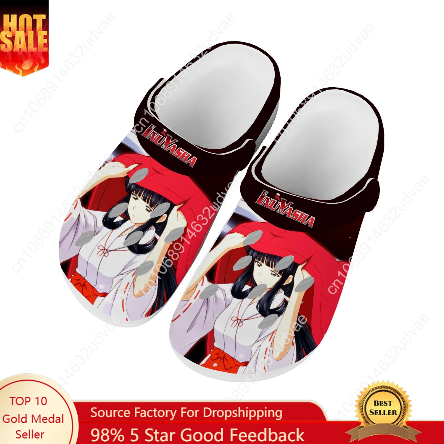 InuYasha Kikyō Water Shoes Mens Womens High Quality Home Garden Clogs Customizd Sandals Beach Breathable Hole Slippers
InuYasha Kikyō Water Shoes Mens Womens High Quality Home Garden Clogs Customizd Sandals Beach Breathable Hole Slippers