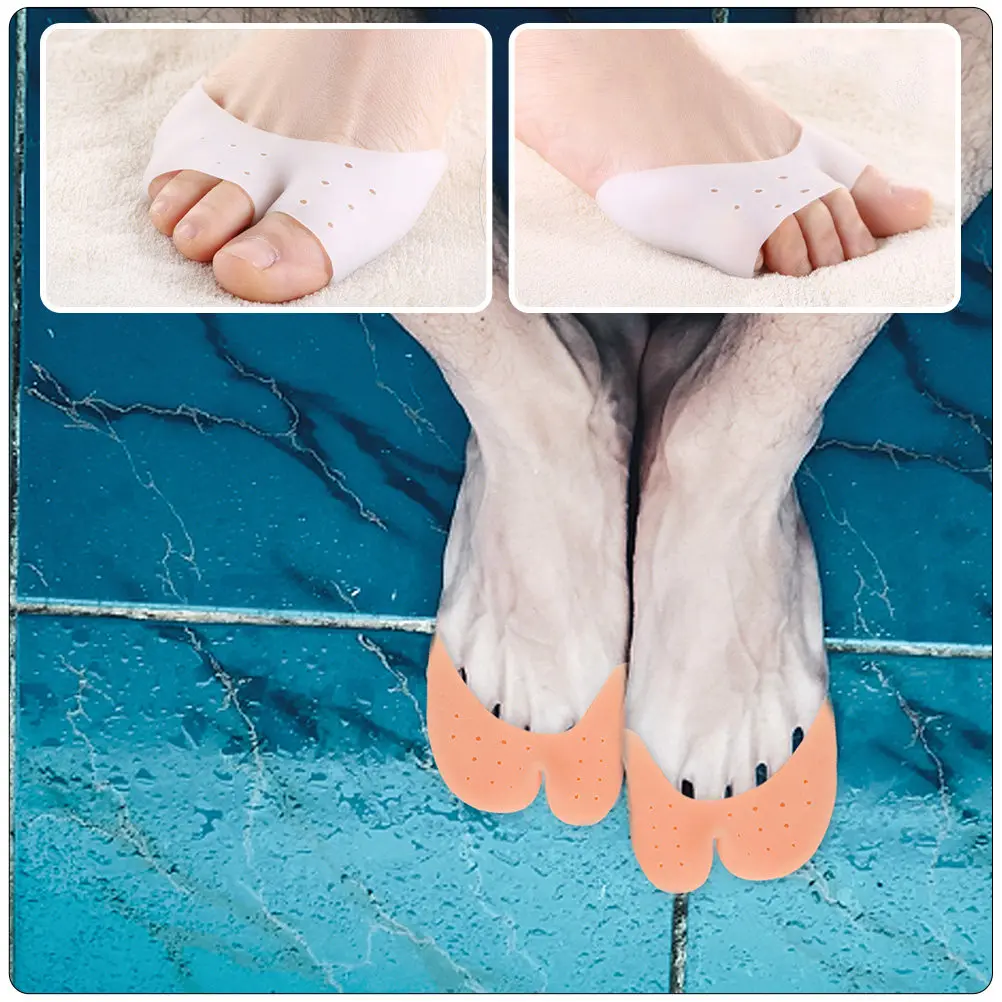3Pairs Silicone Toe Covers Toe Protectors Soft Flexible Foot Care Pads Anti-Slip Breathable for Ballet Dance Tiptoe
3Pairs Silicone Toe Covers Toe Protectors Soft Flexible Foot Care Pads Anti-Slip Breathable for Ballet Dance Tiptoe
