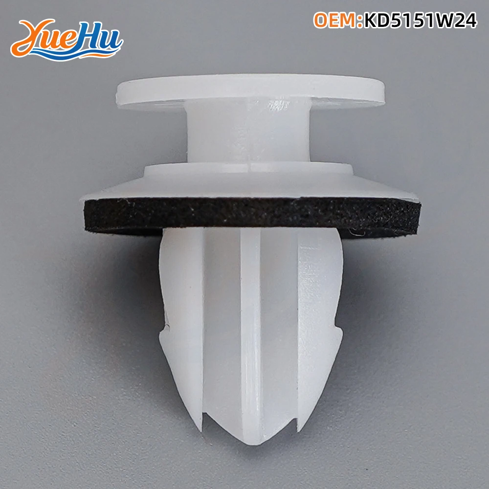 YUEHU 25PCS KD51-51-W24 Fender Trim Wheel Opening Moulding Retainer Clip for Mazda 3, CX-3, CX-5, CX-9
YUEHU 25PCS KD51-51-W24 Fender Trim Wheel Opening Moulding Retainer Clip for Mazda 3, CX-3, CX-5, CX-9