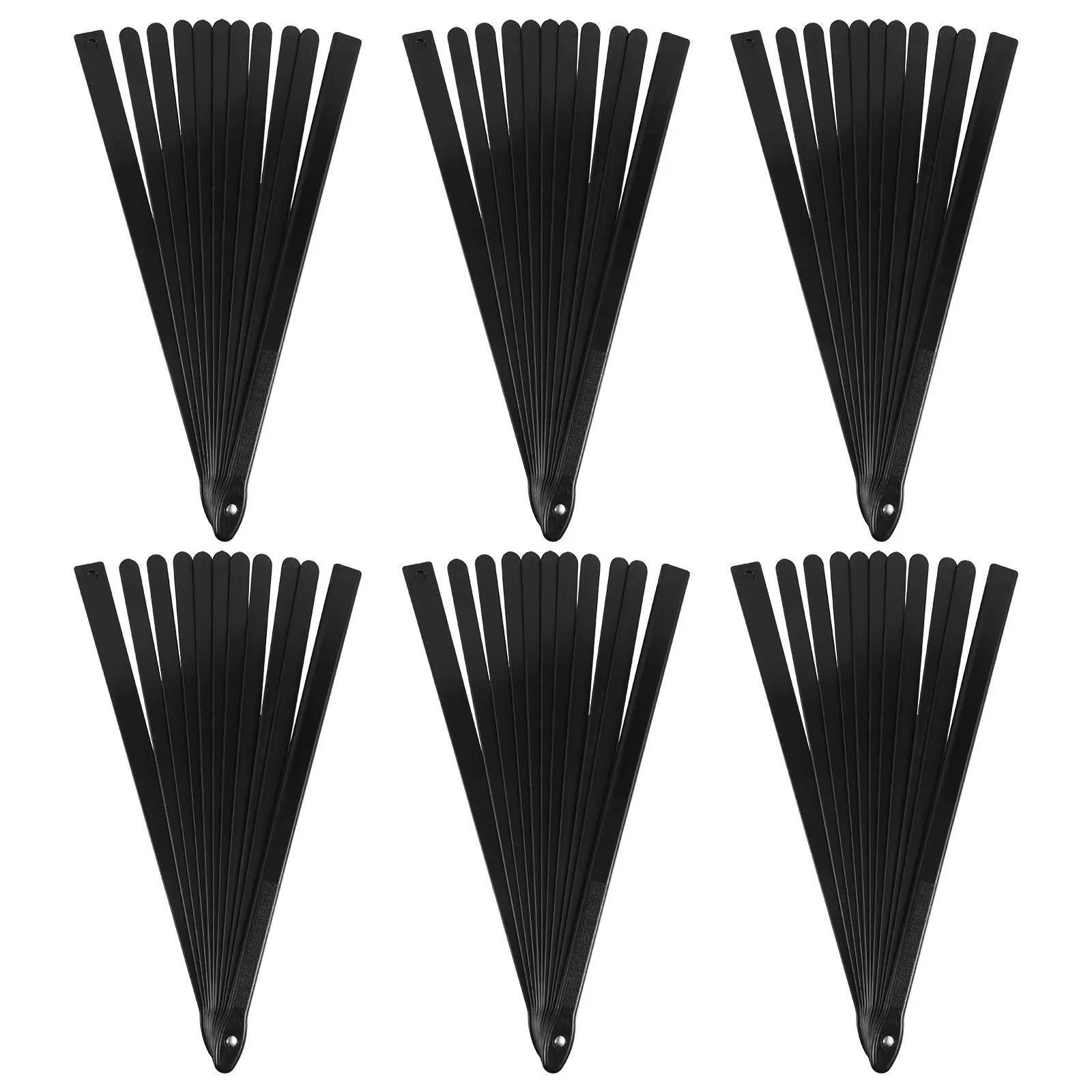 6Pcs Ancient Folding Fan Frames Black Plastic DIY Hand Fan Frame Kit for Martial Arts Traditional Japanese Chinese Festival
6Pcs Ancient Folding Fan Frames Black Plastic DIY Hand Fan Frame Kit for Martial Arts Traditional Japanese Chinese Festival