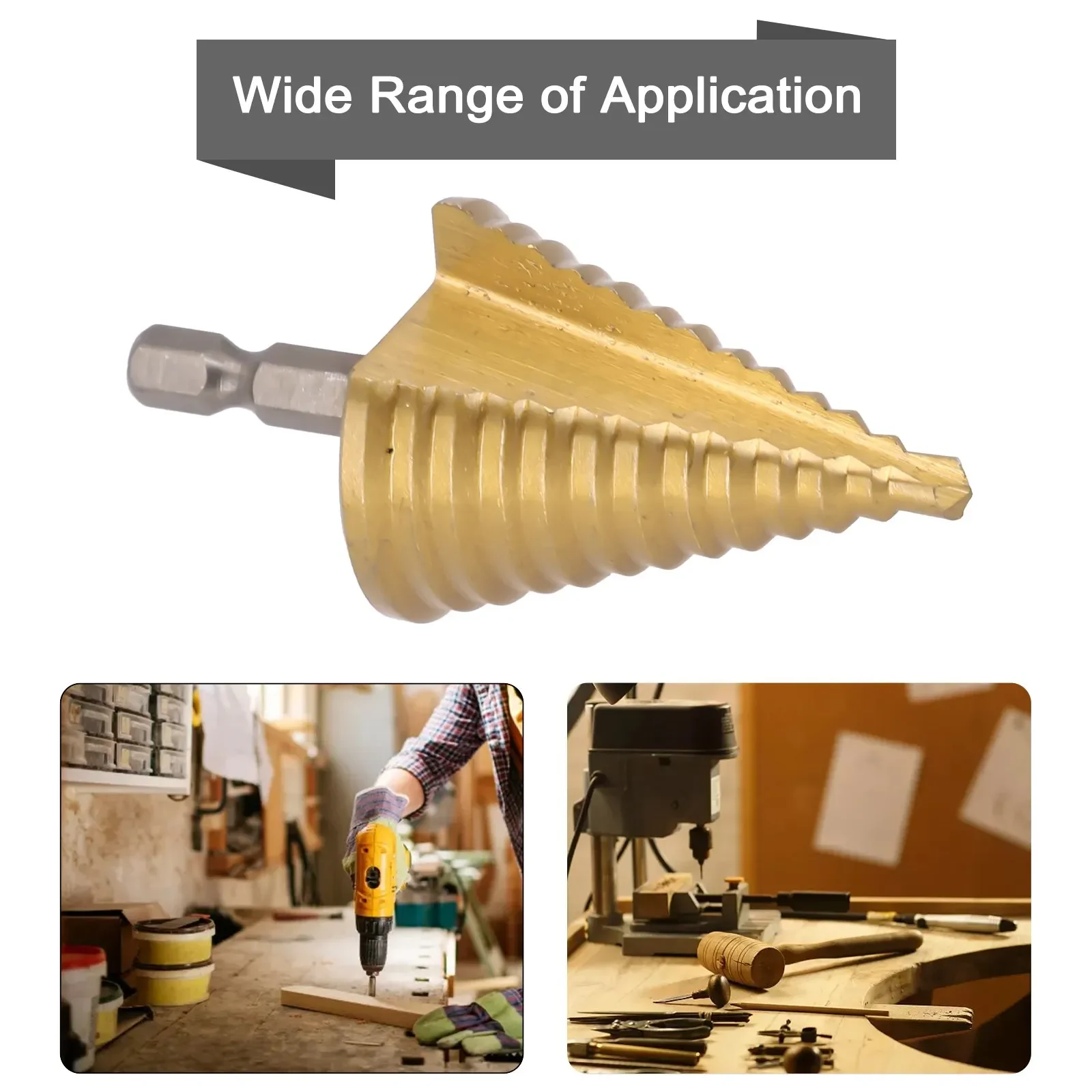 5-35MM HSS Spiral Grooved Dril Bit Straight Groove Coated Metal High-Speed Steel Wood Multiple Hole Cutter Step Cone Drill Bits
5-35MM HSS Spiral Grooved Dril Bit Straight Groove Coated Metal High-Speed Steel Wood Multiple Hole Cutter Step Cone Drill Bits