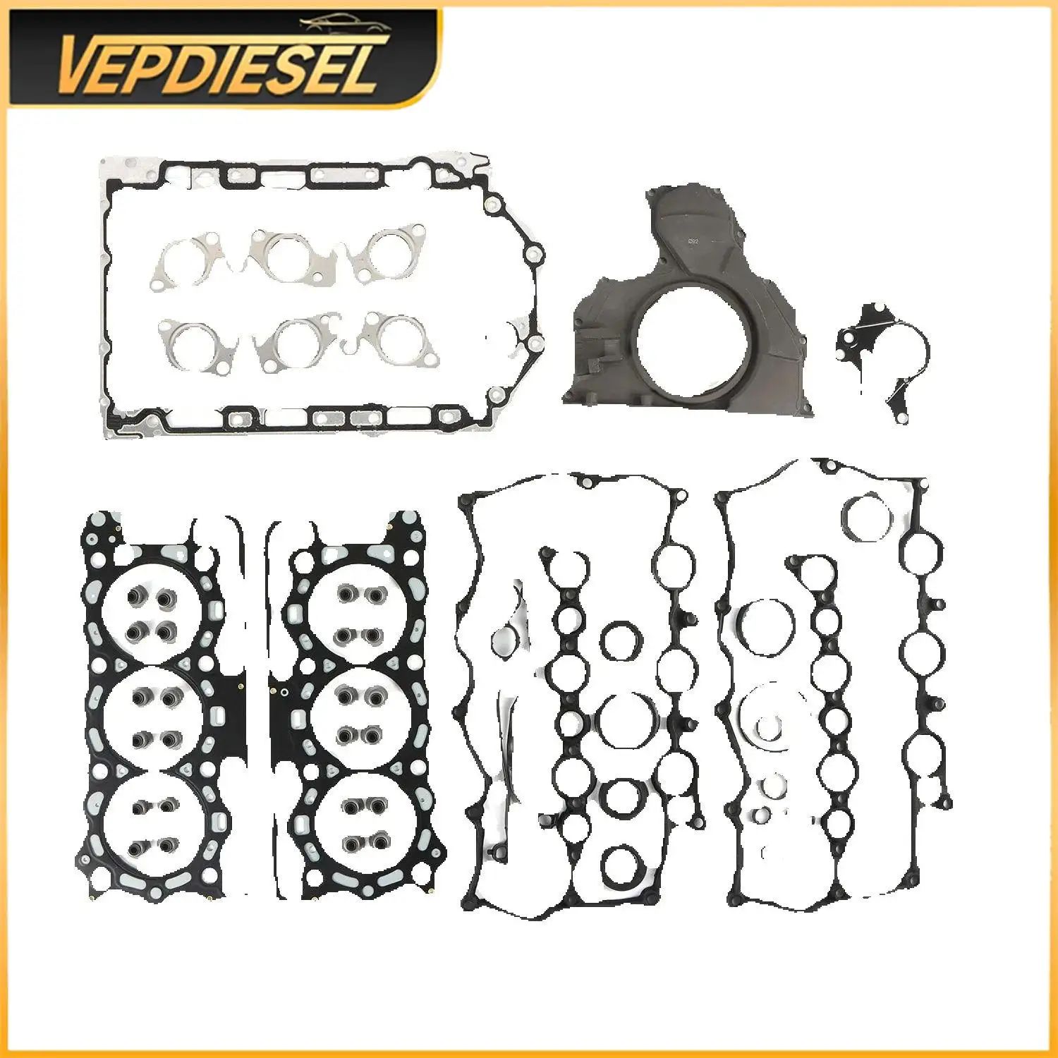 Gasket Set Engine For LAND ROVER DISCOVERY RANGE ROVER SPORT VELAR 306DT TDV6 2993CC 2009-2017
Gasket Set Engine For LAND ROVER DISCOVERY RANGE ROVER SPORT VELAR 306DT TDV6 2993CC 2009-2017