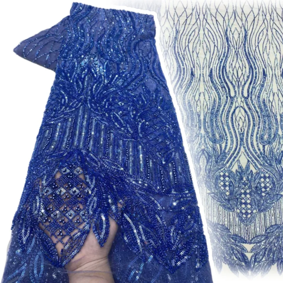 Африканское кружевное полотно из тюля 2026, французская сетка с пайетками, ткань для шитья и вышивки с бисером, кружевная сетка-тюль для нигерийских платьев, 5 ярдов, 2197
Африканское кружевное полотно из тюля 2026, французская сетка с пайетками, ткань для шитья и вышивки с бисером, кружевная сетка-тюль для нигерийских платьев, 5 ярдов, 2197