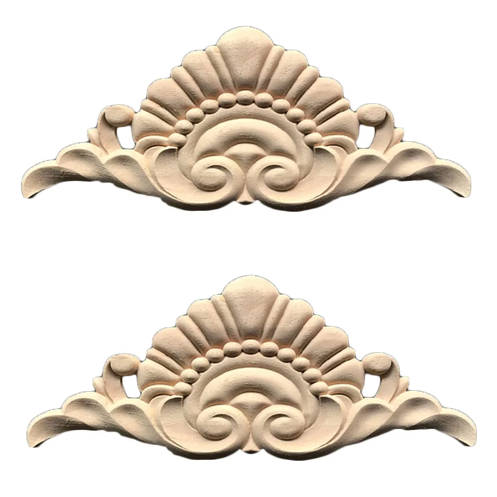 2pcs Wood Carved Applique Onlay for Furniture Decor Flower Decal Unpainted Door Cabinet Home Corner Frame Decoratio Accessories
2pcs Wood Carved Applique Onlay for Furniture Decor Flower Decal Unpainted Door Cabinet Home Corner Frame Decoratio Accessories