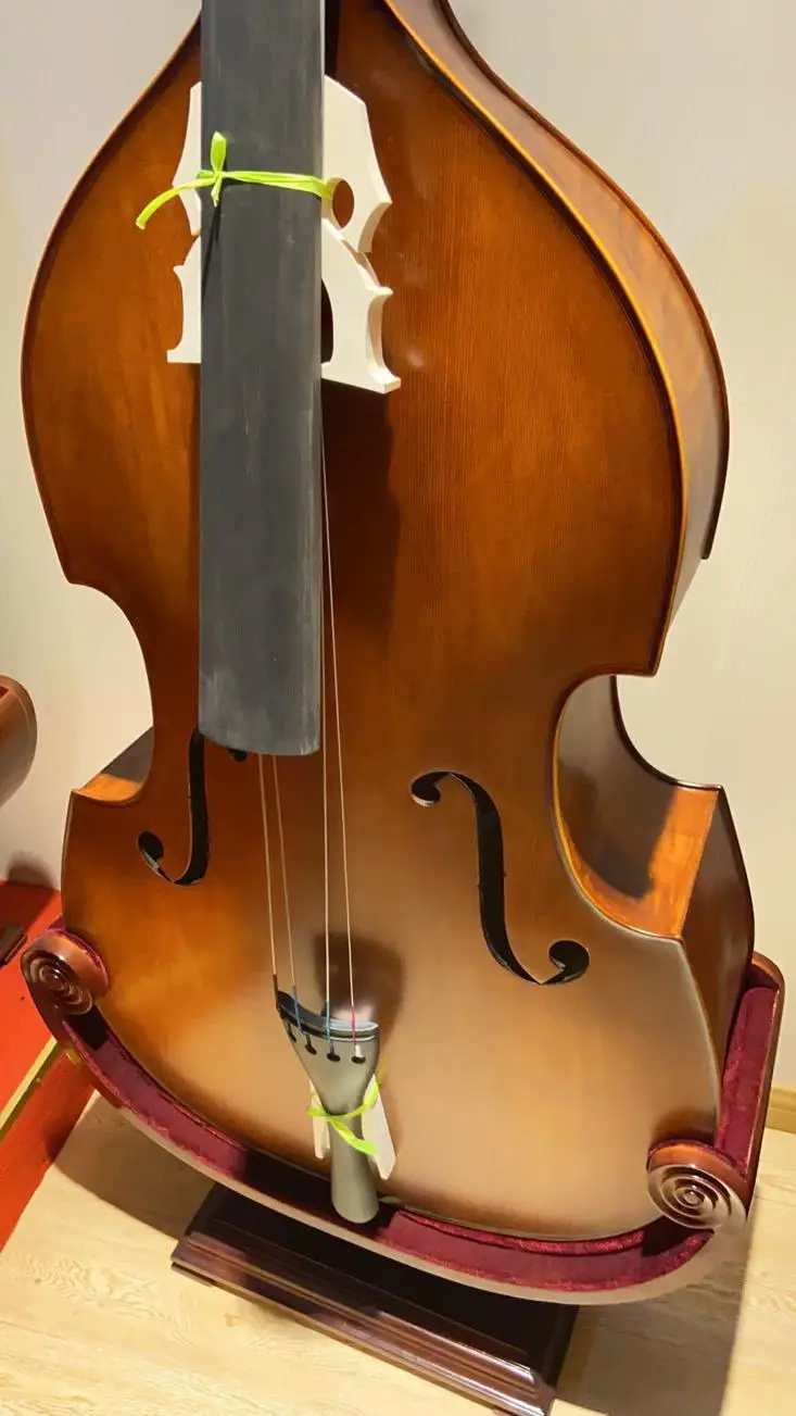 Musical Instruments, Hand-patterned Wood Bass
Musical Instruments, Hand-patterned Wood Bass