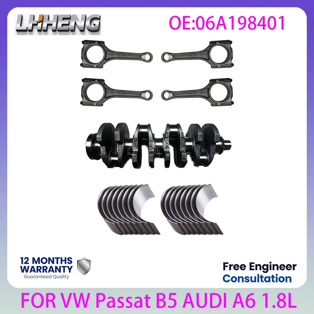 Engine Crankshaft Connecting Rod Bearing Set For VW Passat B5 Audi A4 B5 A6 C5 1.8L 1.8 L T L4 GAS 1998-2005 06A198401
Engine Crankshaft Connecting Rod Bearing Set For VW Passat B5 Audi A4 B5 A6 C5 1.8L 1.8 L T L4 GAS 1998-2005 06A198401