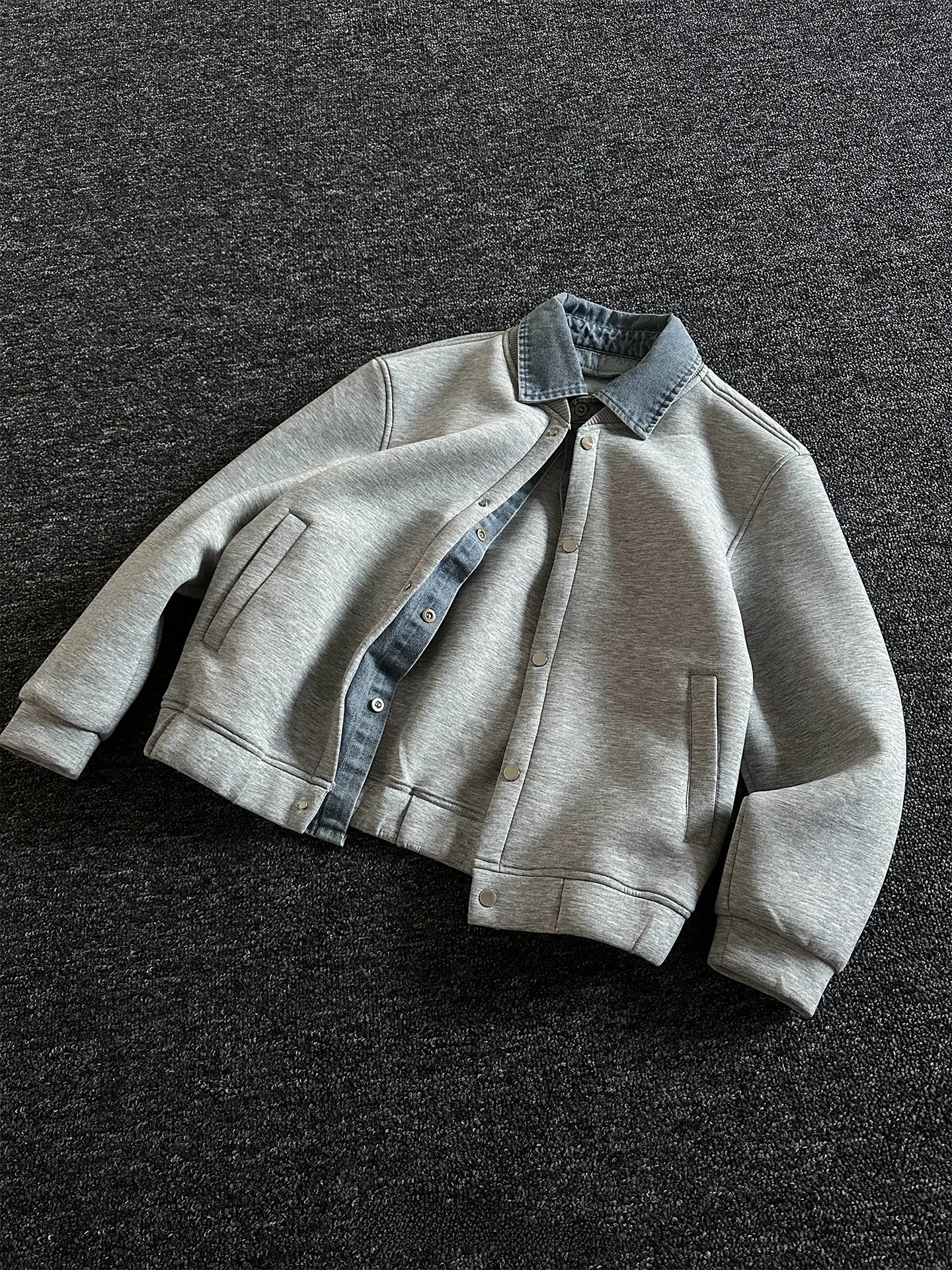 Rise Brand Men's Space Cotton Fabric Jacket Spring New Style Casual Loose Fit Long Sleeve Collar Stand-Up Patchwork Coat
Rise Brand Men's Space Cotton Fabric Jacket Spring New Style Casual Loose Fit Long Sleeve Collar Stand-Up Patchwork Coat