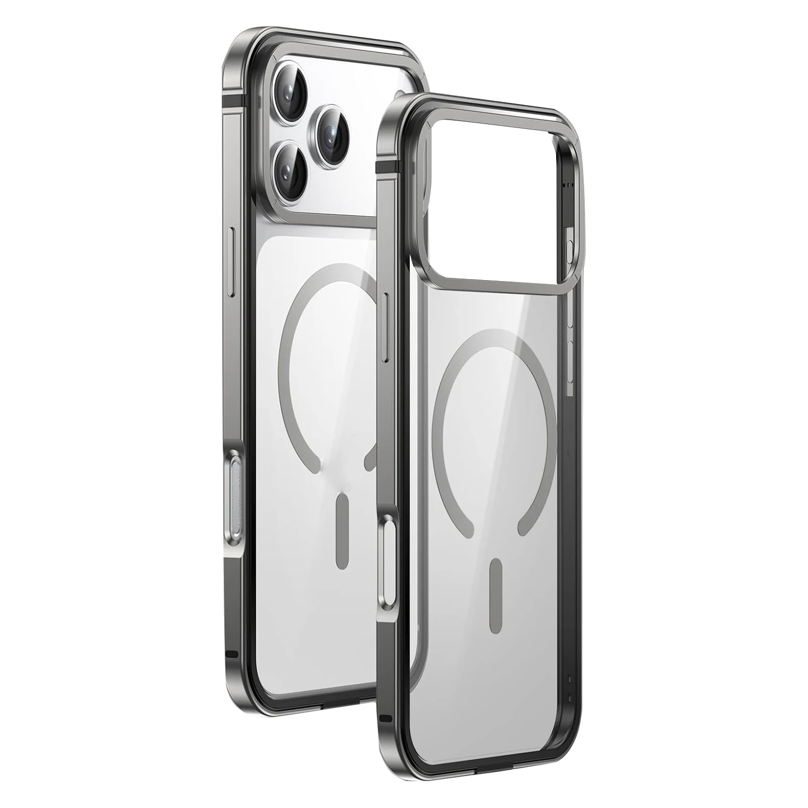 Metal Crystal Case for iPhone 17 Pro Max/17 Pro Shockproof Ultra Thin Anti Yellowing Magnetic Cover Wireless Charging
Metal Crystal Case for iPhone 17 Pro Max/17 Pro Shockproof Ultra Thin Anti Yellowing Magnetic Cover Wireless Charging