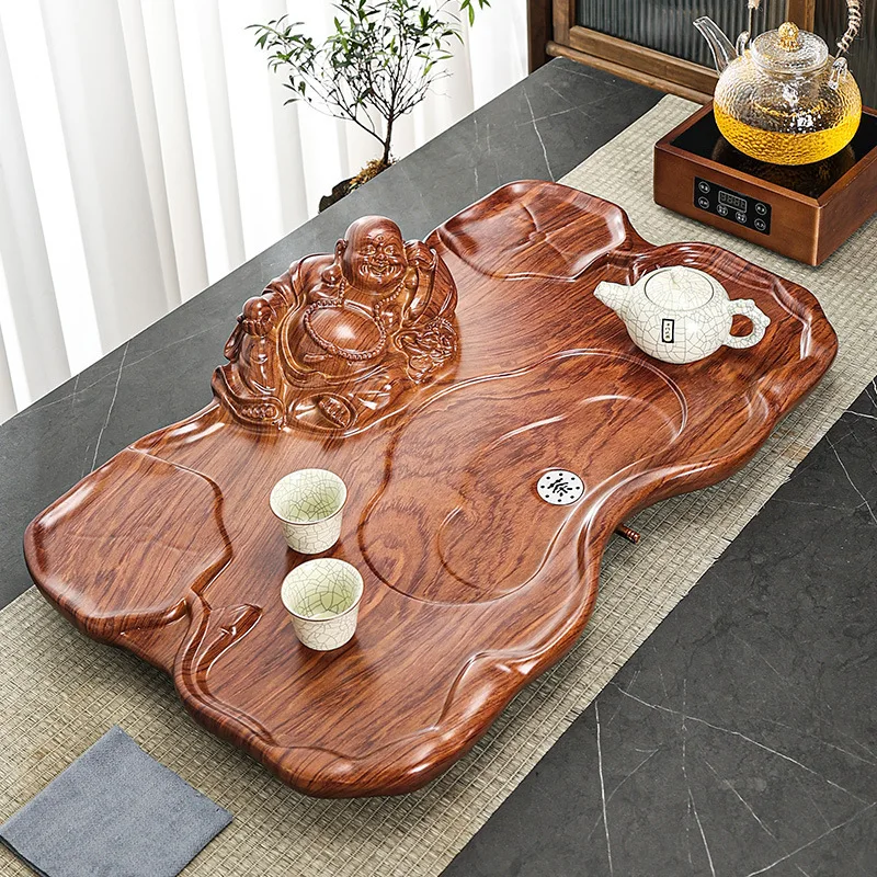 Xl ebony wood grain tea tray solid wood tea table office carved home tea making tray
Xl ebony wood grain tea tray solid wood tea table office carved home tea making tray