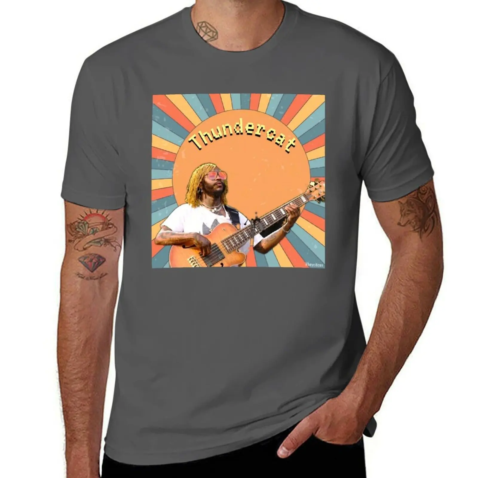 Thundercat - Retro Thunder Musician T-Shirt anime t shirts for man t shirts for man pack cotton T-Shirt
Thundercat - Retro Thunder Musician T-Shirt anime t shirts for man t shirts for man pack cotton T-Shirt