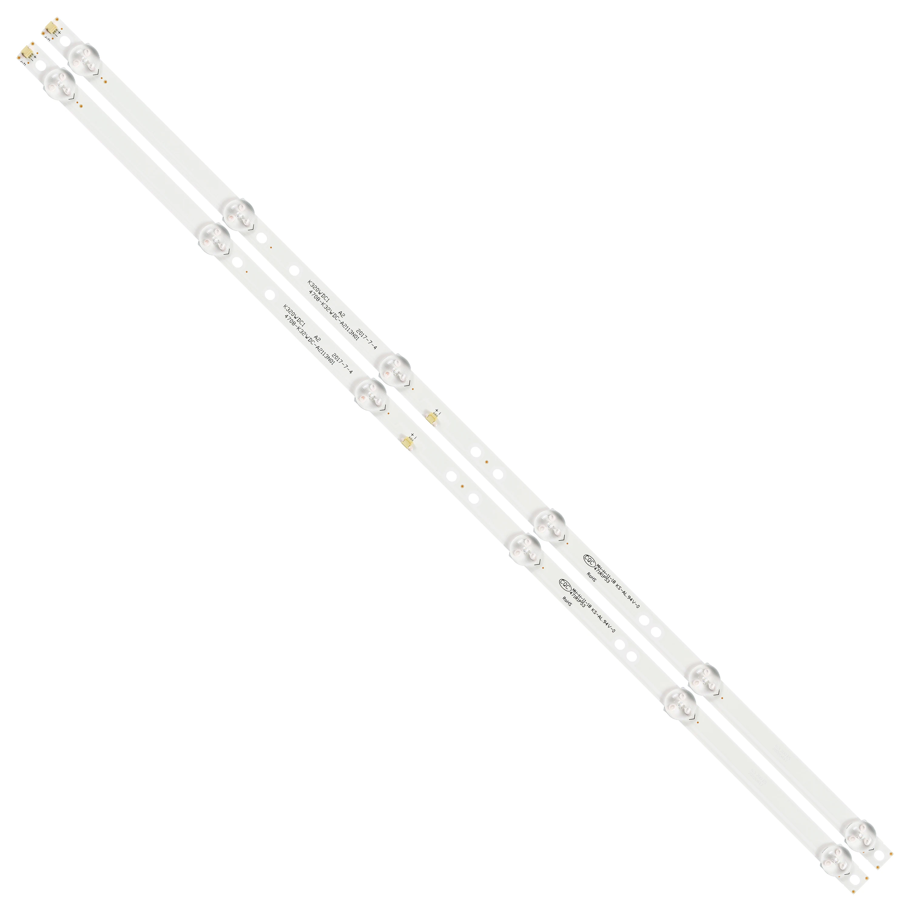 LED strip for Akai 32C1 AOC 32M2070 32PHF3082/T3 32PHH4032/96 32PHS4012/12 32PHS4062/60 32S2800EV K320WDC2B 4708-K320WD-A2113N11
LED strip for Akai 32C1 AOC 32M2070 32PHF3082/T3 32PHH4032/96 32PHS4012/12 32PHS4062/60 32S2800EV K320WDC2B 4708-K320WD-A2113N11