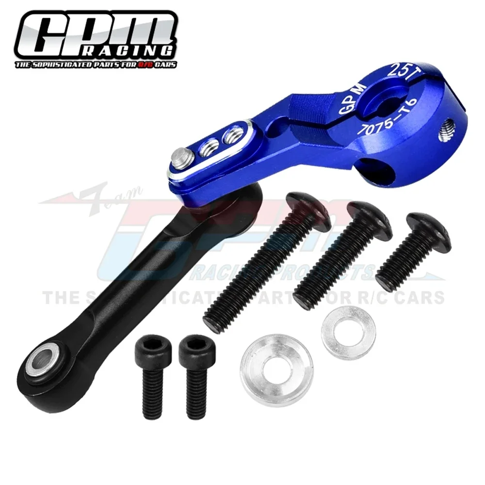 GPM Металлический 7075 Рулевая тяга из сплава 25T Рулевая тяга Сервопривода Рог 9526 9544 для Traxxas 1/8 Sledge 4WD Monster Truck 95076-4 RC Car
GPM Металлический 7075 Рулевая тяга из сплава 25T Рулевая тяга Сервопривода Рог 9526 9544 для Traxxas 1/8 Sledge 4WD Monster Truck 95076-4 RC Car
