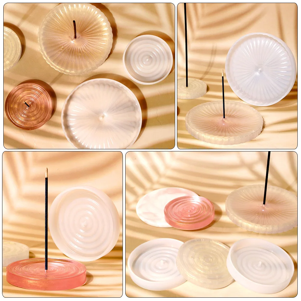 2 Pcs Holder Aromatherapy Plate Mold Tray Silicone for Crafts Casting Mould Shaped
2 Pcs Holder Aromatherapy Plate Mold Tray Silicone for Crafts Casting Mould Shaped