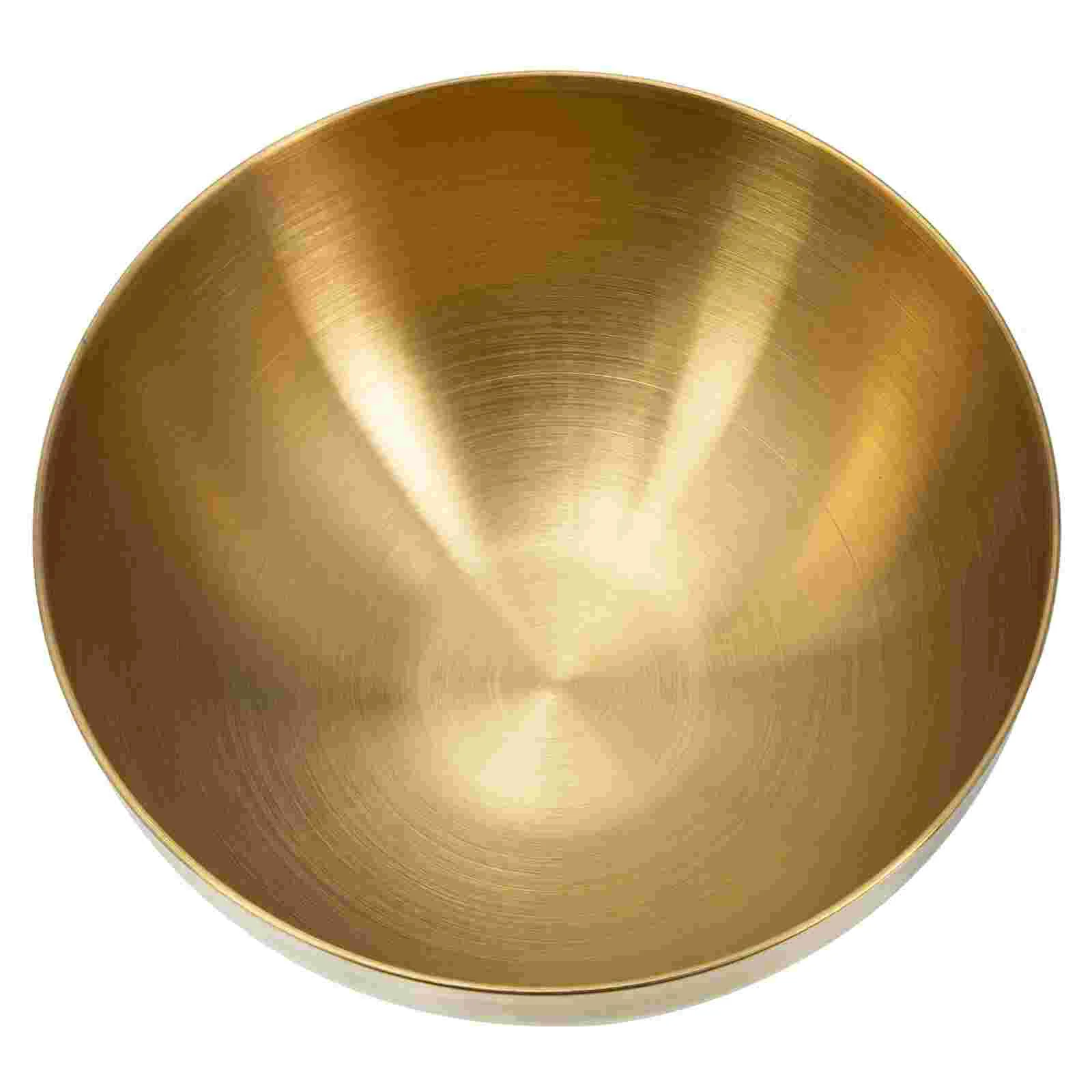 Golden 15cm Stainless Steel Salad Bowl for Fruit Dessert Snack Multi function Container Kitchen Gadget Family
Golden 15cm Stainless Steel Salad Bowl for Fruit Dessert Snack Multi function Container Kitchen Gadget Family