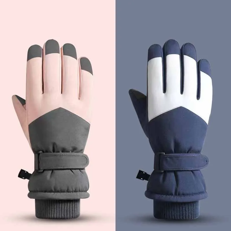 Motorcycle Warm Gloves Splashproof Touch Screen Anti-skid Ski Gloves Padded Windproof Men's and Women's Riding Gloves
Motorcycle Warm Gloves Splashproof Touch Screen Anti-skid Ski Gloves Padded Windproof Men's and Women's Riding Gloves