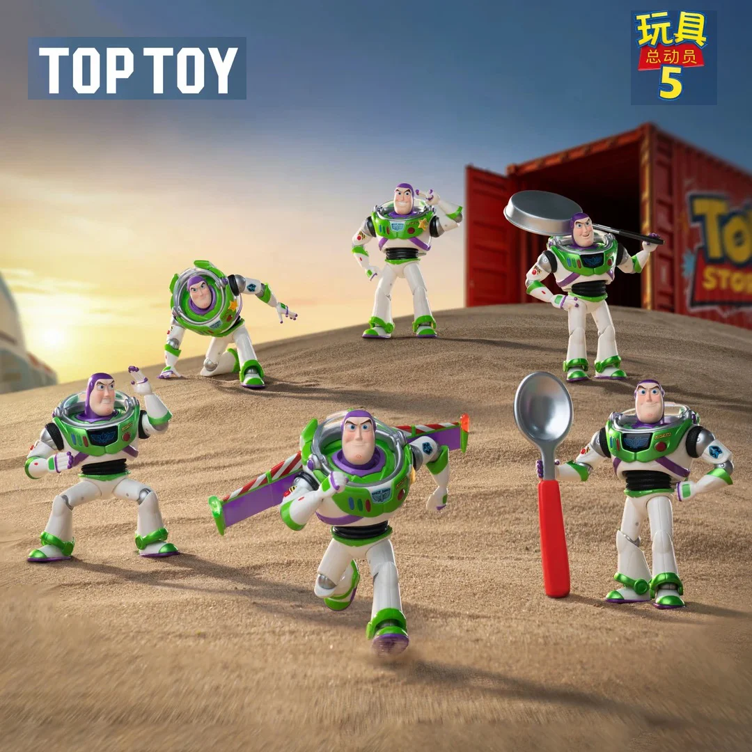 New TOPTOY Toy Story 5 Buzz Lightyear Adventure Mission Blind Box Action Figures Statue Doll Cute Anime Model Mystery Box Toys
New TOPTOY Toy Story 5 Buzz Lightyear Adventure Mission Blind Box Action Figures Statue Doll Cute Anime Model Mystery Box Toys