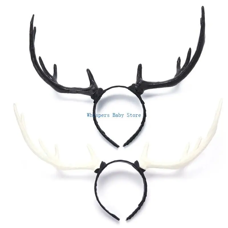 U90E Antlers Hair Hoop Deer Horn Headband Photo Props Halloween Party Headwear 
U90E Antlers Hair Hoop Deer Horn Headband Photo Props Halloween Party Headwear