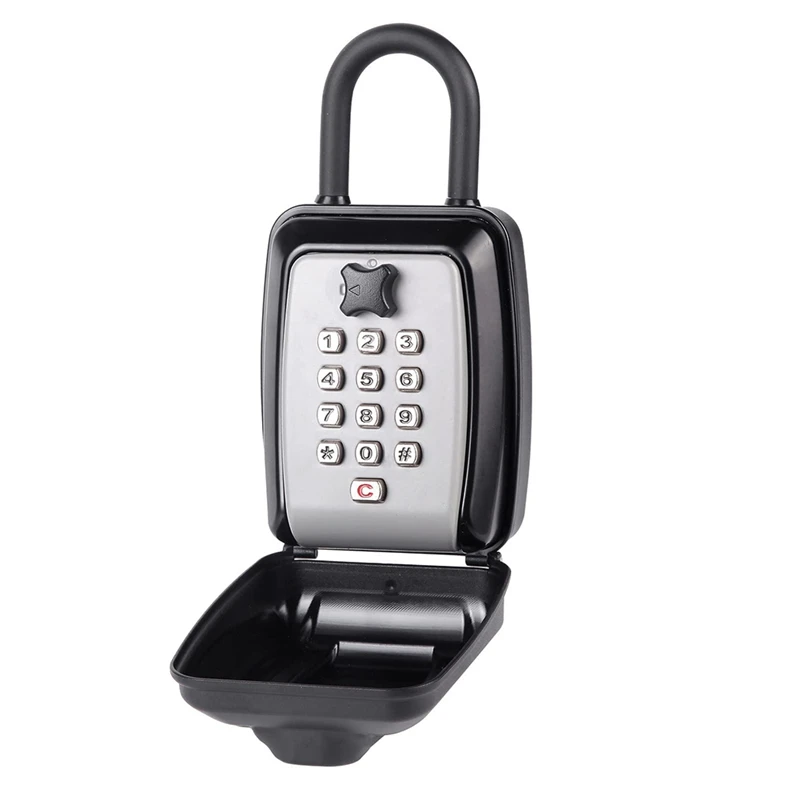 AB47-Key Safe -Spacious Resettable 12-Digit Combination Keypad Lock Box, Waterproof Key Safe Wall Mounted Lockbox For Home
AB47-Key Safe -Spacious Resettable 12-Digit Combination Keypad Lock Box, Waterproof Key Safe Wall Mounted Lockbox For Home