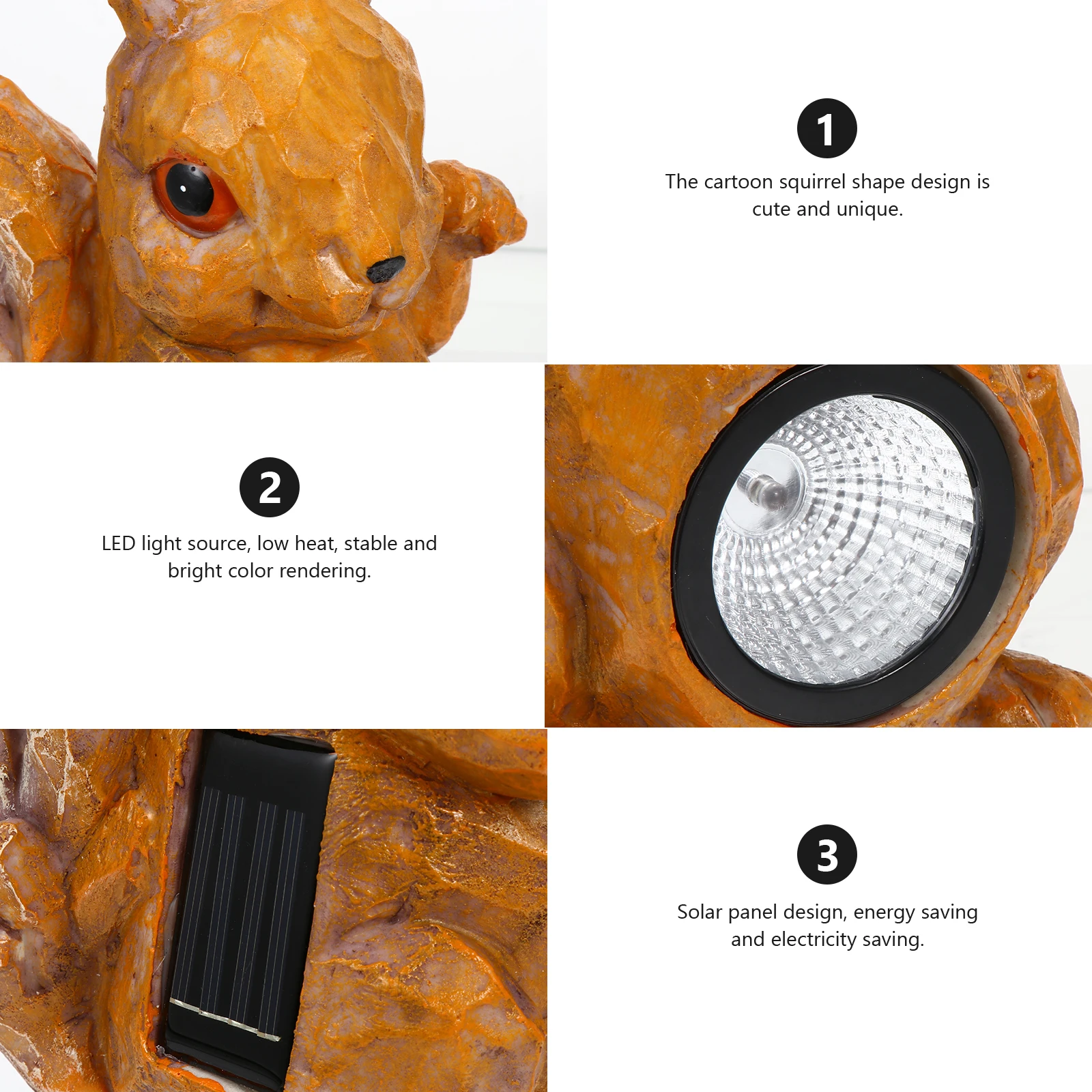 Party Simulated Squirrel Decorations Solar Lights for Outdoor Spotlight Waterproof Outdoors 
Party Simulated Squirrel Decorations Solar Lights for Outdoor Spotlight Waterproof Outdoors