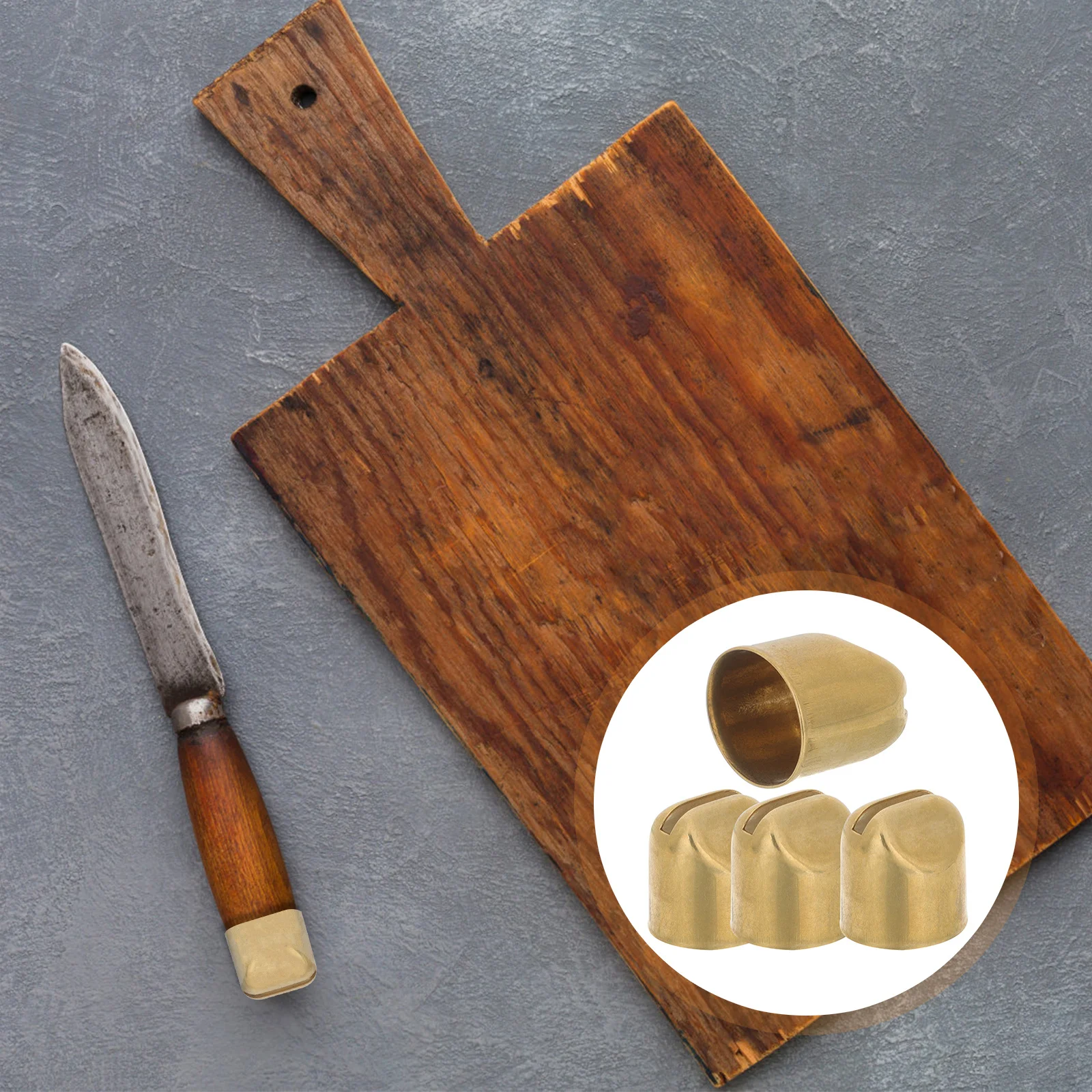 4Pcs Brass Safety Conical Handle Wedges Cutter Kitchen Fixers Portable Small Adapter Knives Connector Kitchen Accessories
4Pcs Brass Safety Conical Handle Wedges Cutter Kitchen Fixers Portable Small Adapter Knives Connector Kitchen Accessories
