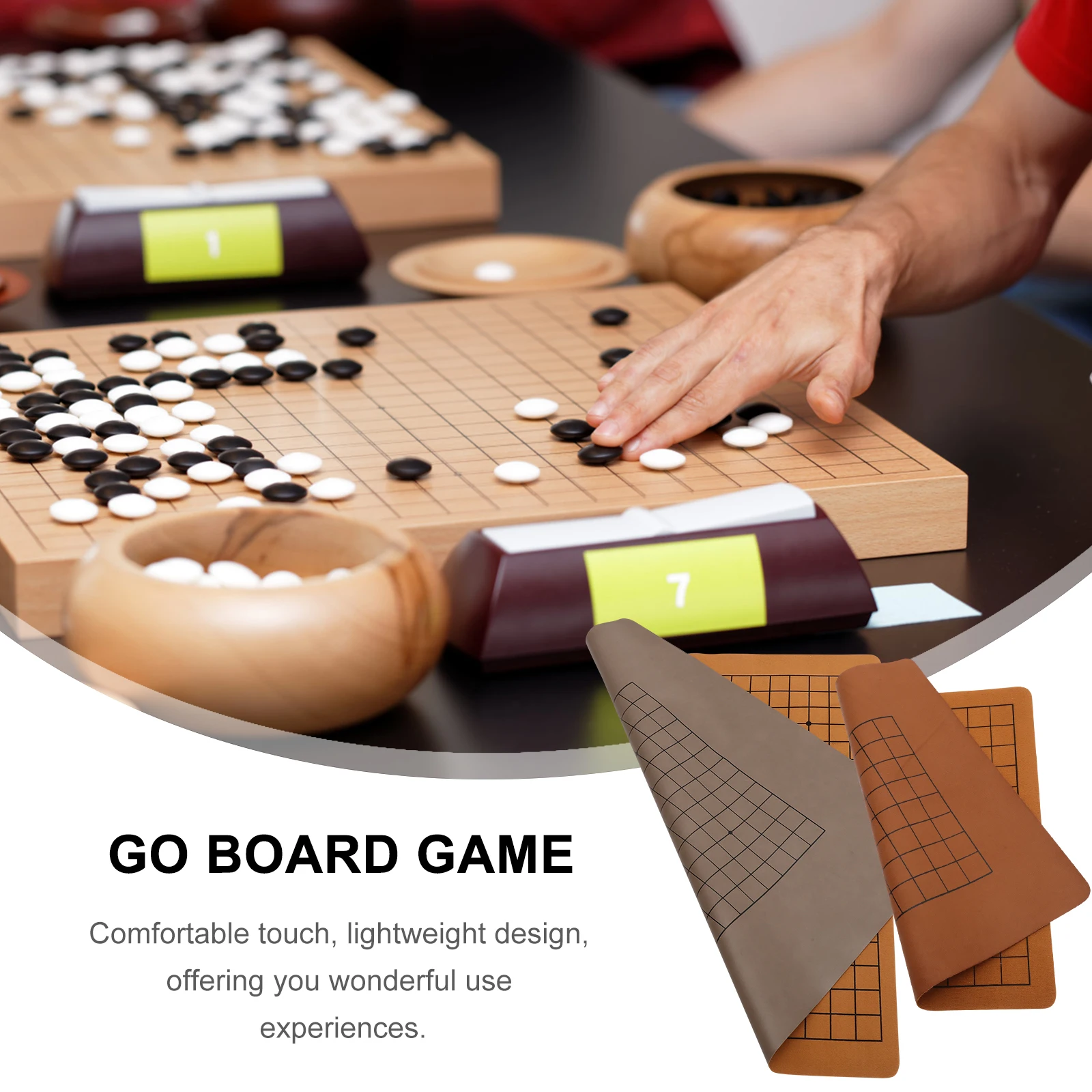 2Pcs Double Sided Go Game Board Foldable Chessboard for Kids Educational Strategy Game Portable Travel Friendly Design
2Pcs Double Sided Go Game Board Foldable Chessboard for Kids Educational Strategy Game Portable Travel Friendly Design