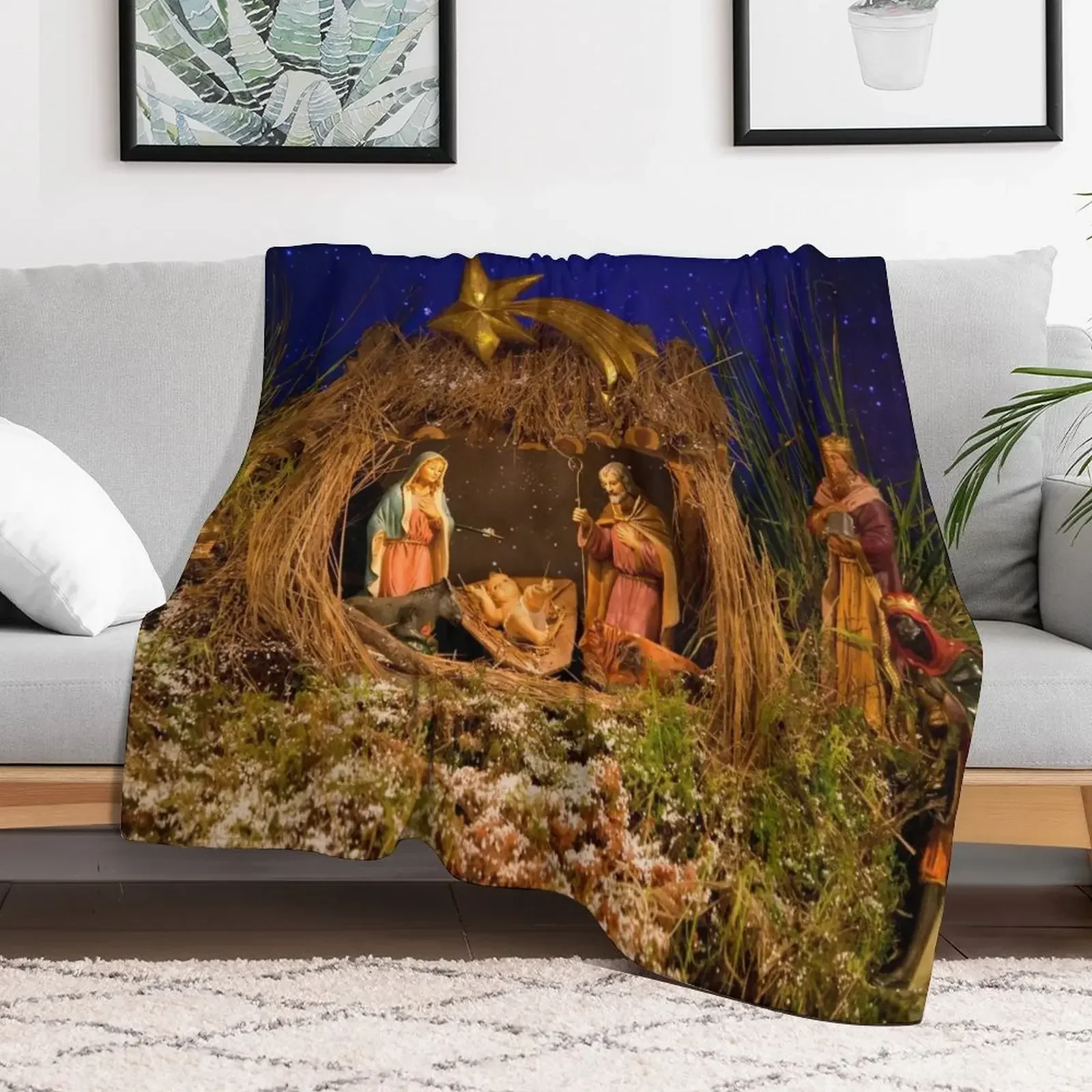 Nativity scene Throw Blanket blankets and throws warm for winter wednesday Blankets
Nativity scene Throw Blanket blankets and throws warm for winter wednesday Blankets