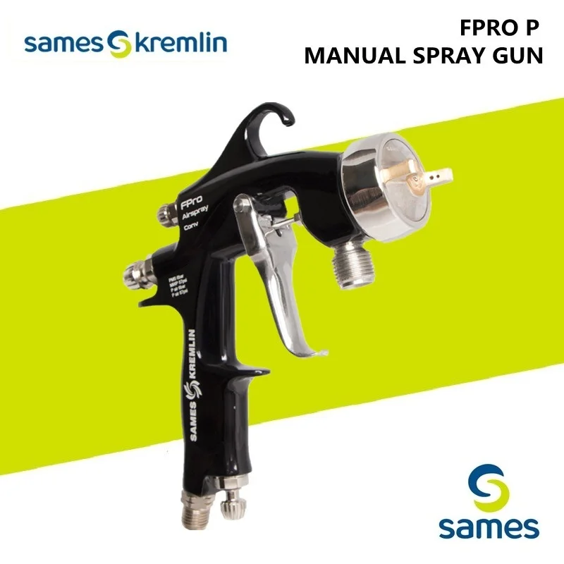 Sames-Kremlin FPRO Airspray,FPRO-P Manual Pressure Spray Gun (Conv, HVLP, LVLP),Painting Gun, Original From France 
Sames-Kremlin FPRO Airspray,FPRO-P Manual Pressure Spray Gun (Conv, HVLP, LVLP),Painting Gun, Original From France