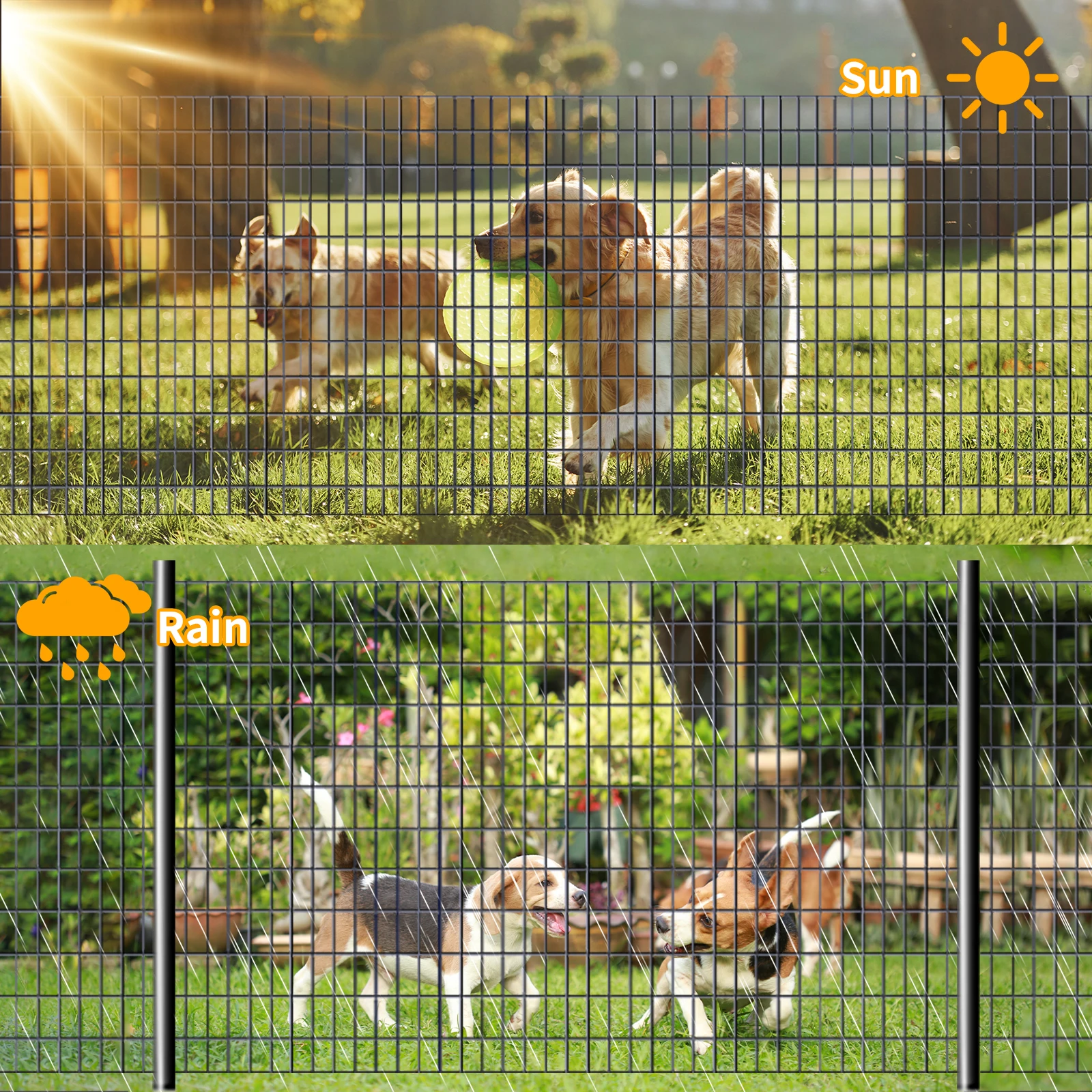 High Quality 2 Inch X 3 Inch 16GA Dog Border Fencing Roll Outdoor Animal Barrier Fence
High Quality 2 Inch X 3 Inch 16GA Dog Border Fencing Roll Outdoor Animal Barrier Fence