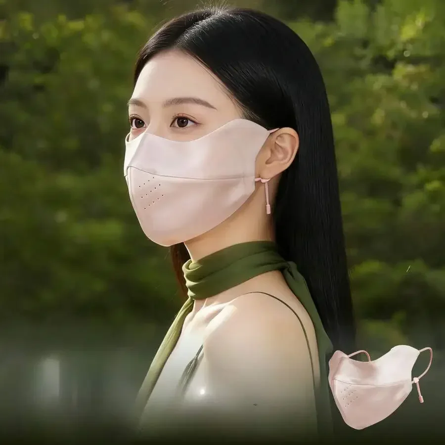 3D Silk Face Mask Breathable Sunscreen Fashion Cover
3D Silk Face Mask Breathable Sunscreen Fashion Cover