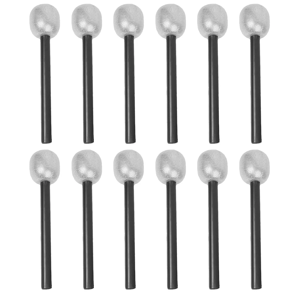 12 Pcs Microphone Party Prop Karaoke Portable Simulated Fake Pretend Play for Kids Costume Flash Props Stage
12 Pcs Microphone Party Prop Karaoke Portable Simulated Fake Pretend Play for Kids Costume Flash Props Stage