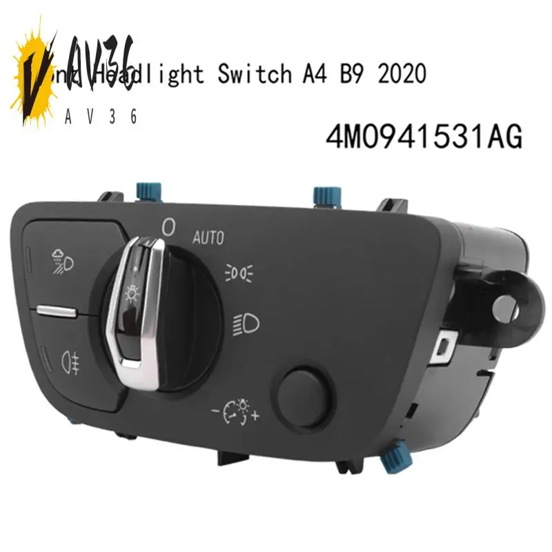 AV36-4M0941531AG Car Front Headlight Switch For A4 B9 2020 Headlight Adjustment 4M0941531 AG
AV36-4M0941531AG Car Front Headlight Switch For A4 B9 2020 Headlight Adjustment 4M0941531 AG