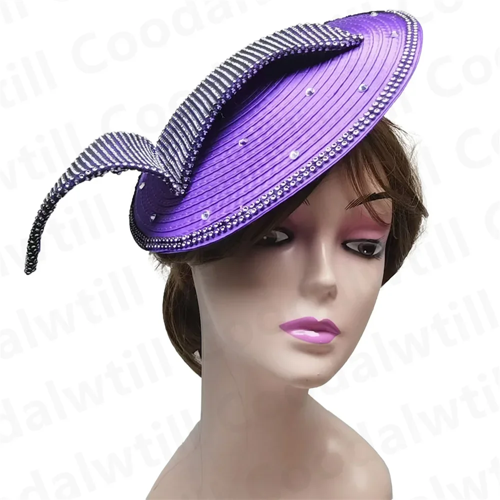 Rhinestone New Fascinator Hat Women Wedding Party Tea Headpiece Ladies Elegant Rhinestone Chapeau Cap Headband Wedding Hat
Rhinestone New Fascinator Hat Women Wedding Party Tea Headpiece Ladies Elegant Rhinestone Chapeau Cap Headband Wedding Hat
