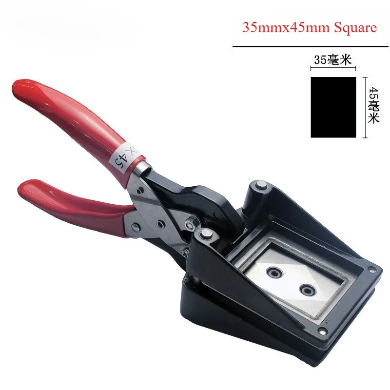 35x45mm Right Angle Handheld Photo Cutter Punch Manual Die Cutter for Paper Business Cards Crafts DIY Projects
35x45mm Right Angle Handheld Photo Cutter Punch Manual Die Cutter for Paper Business Cards Crafts DIY Projects