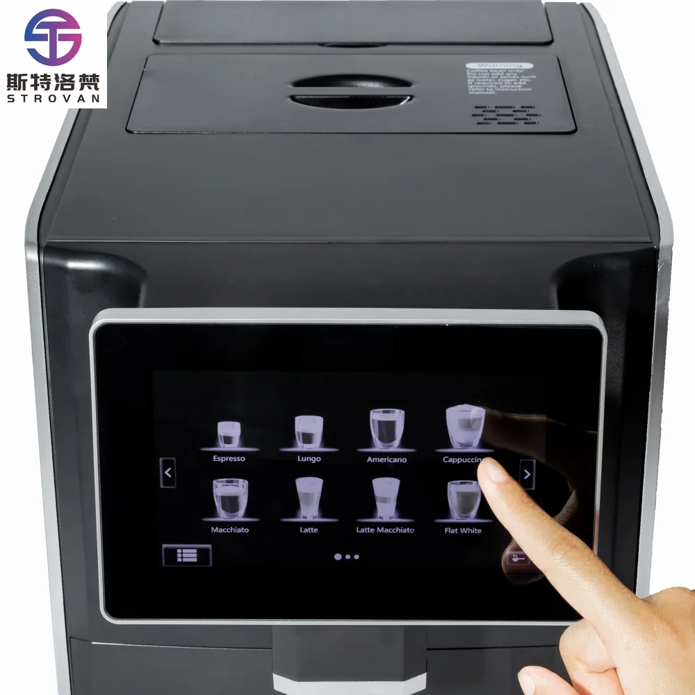 STLF Automatic Electric Touch Screen Control Coffee Machine Espresso Portable Coffee Maker Machine With REACH Certification
STLF Automatic Electric Touch Screen Control Coffee Machine Espresso Portable Coffee Maker Machine With REACH Certification