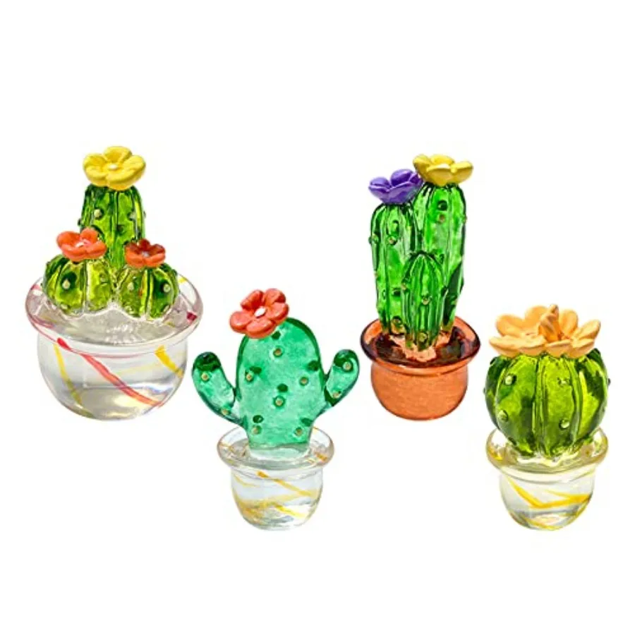 4PCS Handmade Mini Resin Cactus Cute Miniature Cacti Figurines Home Office Desk Tabletop Simulation Plants Decorations Car Inte
4PCS Handmade Mini Resin Cactus Cute Miniature Cacti Figurines Home Office Desk Tabletop Simulation Plants Decorations Car Inte