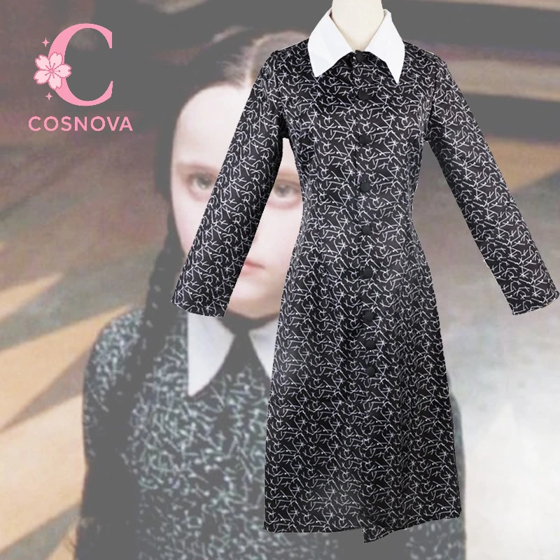 Среда Аддамс, карнавальный костюм, женское платье Кристины Рикчи, полный комплект, готический стиль, сценическое представление, вечеринка на Хэллоуин
Среда Аддамс, карнавальный костюм, женское платье Кристины Рикчи, полный комплект, готический стиль, сценическое представление, вечеринка на Хэллоуин