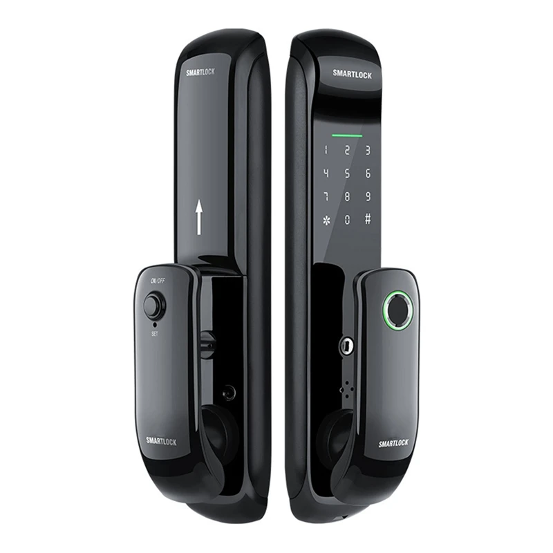 B03B-Tuya Smart Locks Fully Automatic Electronic Door Lock With Biometric Fingerprint Lock Rfid Card Password Key Unlock
B03B-Tuya Smart Locks Fully Automatic Electronic Door Lock With Biometric Fingerprint Lock Rfid Card Password Key Unlock