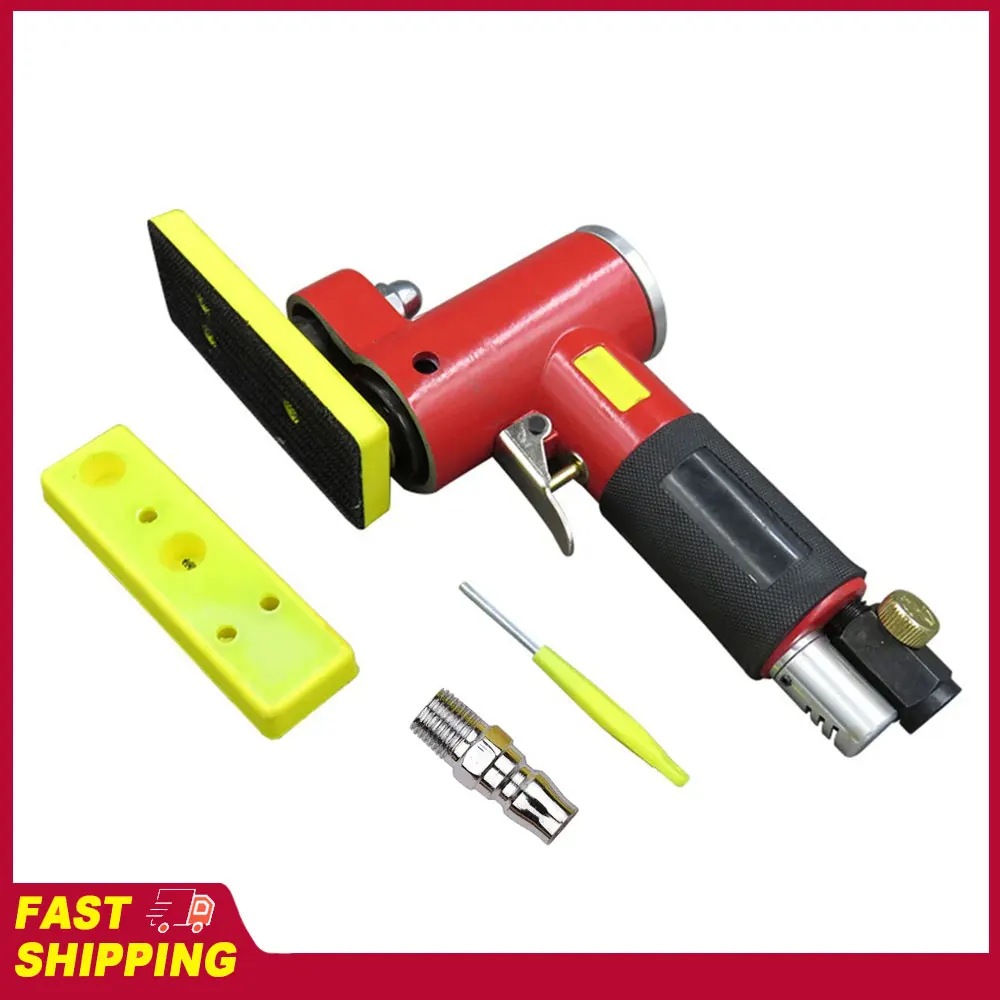 Air-operated Handheld Polisher Mini Straight Line Air Sander with Sanding/ Rubber/ Iron Pad Random Orbital Pneumatic Sander Tool
Air-operated Handheld Polisher Mini Straight Line Air Sander with Sanding/ Rubber/ Iron Pad Random Orbital Pneumatic Sander Tool