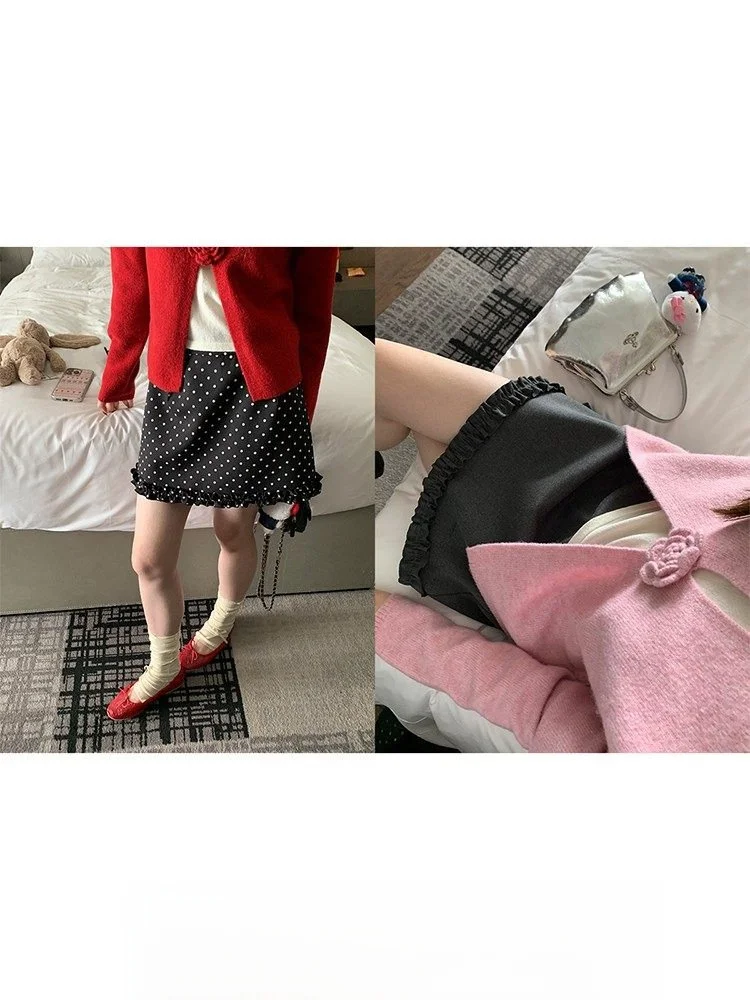 Юбка с оборками по низу, женская, с защитой от просвечивания, с высокой талией, короткая, из полиэстера
Юбка с оборками по низу, женская, с защитой от просвечивания, с высокой талией, короткая, из полиэстера