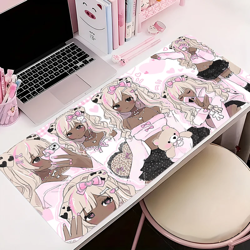 Mouse Pad Anime Non-Slip Natural Rubber Soft Mousepad Gaming Accessories Office Large Gamer Pink Illustration Girl Keyboard Mat
Mouse Pad Anime Non-Slip Natural Rubber Soft Mousepad Gaming Accessories Office Large Gamer Pink Illustration Girl Keyboard Mat