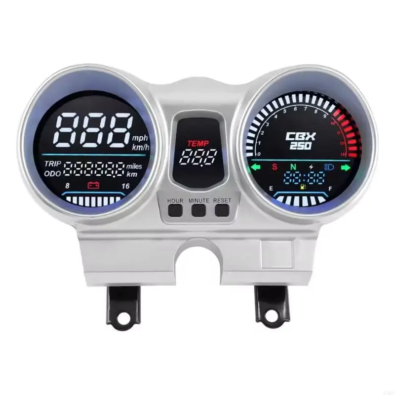 D5BE Waterproof Motorbike Dashboard Speed Measurement for CBX250 CBF250 Smooth Riding
D5BE Waterproof Motorbike Dashboard Speed Measurement for CBX250 CBF250 Smooth Riding