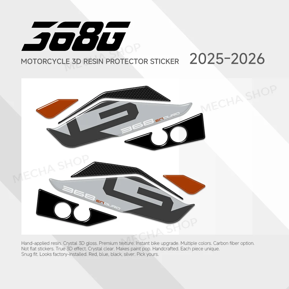 Handguard Stickers for Zontes 368G 368 G 2025 2026 3D Resin Stickers Waterproof Decal Kit
Handguard Stickers for Zontes 368G 368 G 2025 2026 3D Resin Stickers Waterproof Decal Kit