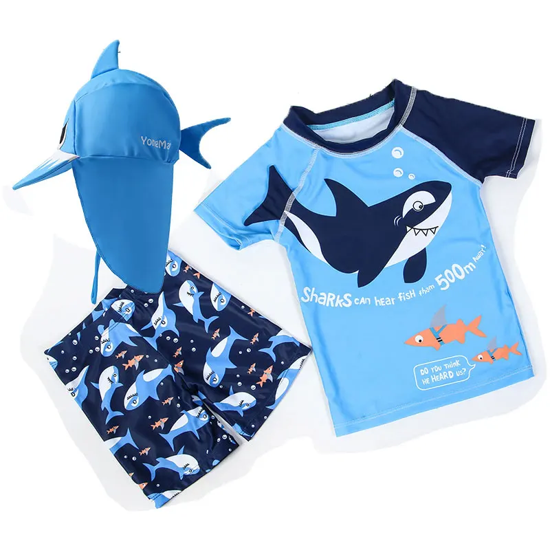 1-7Y Kids Boys Two-Piece Swimsuit Swimwear Toddler Bathing Suit Beachwear Shark Style Top Boyshort 3D Sunhat 3pcs/set Blue
1-7Y Kids Boys Two-Piece Swimsuit Swimwear Toddler Bathing Suit Beachwear Shark Style Top Boyshort 3D Sunhat 3pcs/set Blue