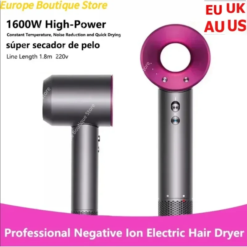 2026 Professional Hair Dryer Fast Dry Ionic Hair Dryer No Hair Flick 1600W High-Speed Blow Dryer for Salon Home Use
2026 Professional Hair Dryer Fast Dry Ionic Hair Dryer No Hair Flick 1600W High-Speed Blow Dryer for Salon Home Use