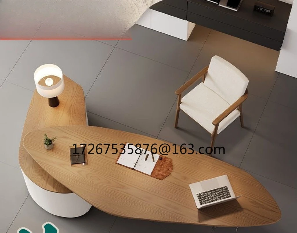 Solid wood special-shaped lady boss table designer small space desk single large class desk
Solid wood special-shaped lady boss table designer small space desk single large class desk