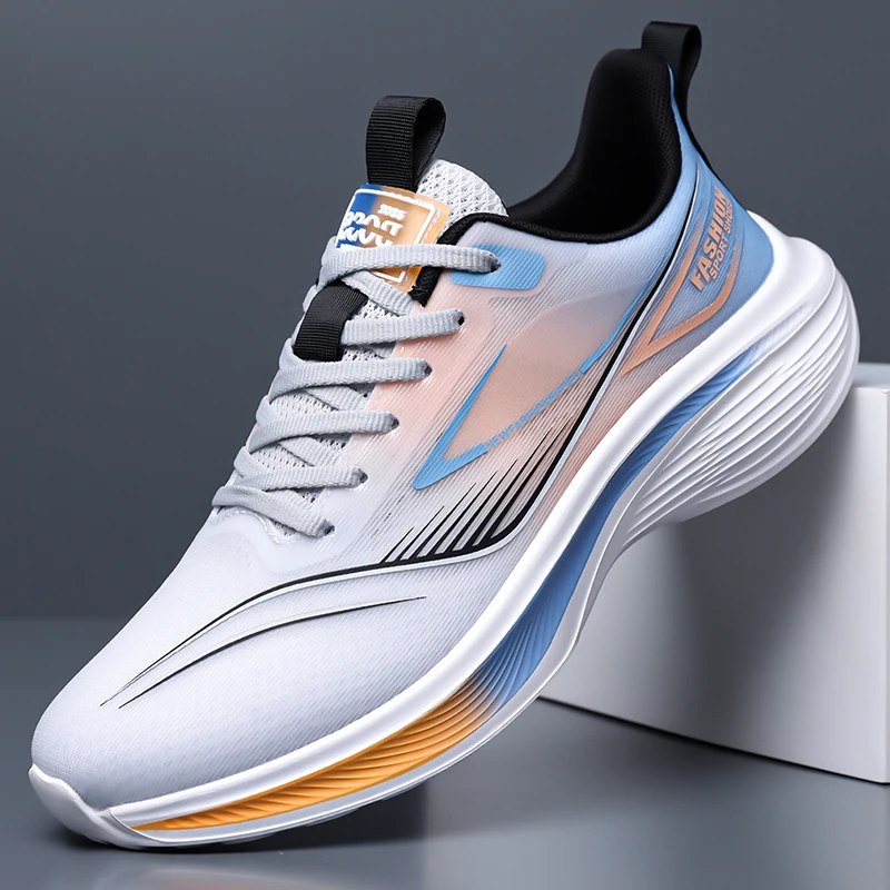 Running Sneakers For Men Skateboarding Basketball Shoes Popular in Spring 2026 Man Sports Shoes Fashionable Breathable Anti Slip
Running Sneakers For Men Skateboarding Basketball Shoes Popular in Spring 2026 Man Sports Shoes Fashionable Breathable Anti Slip