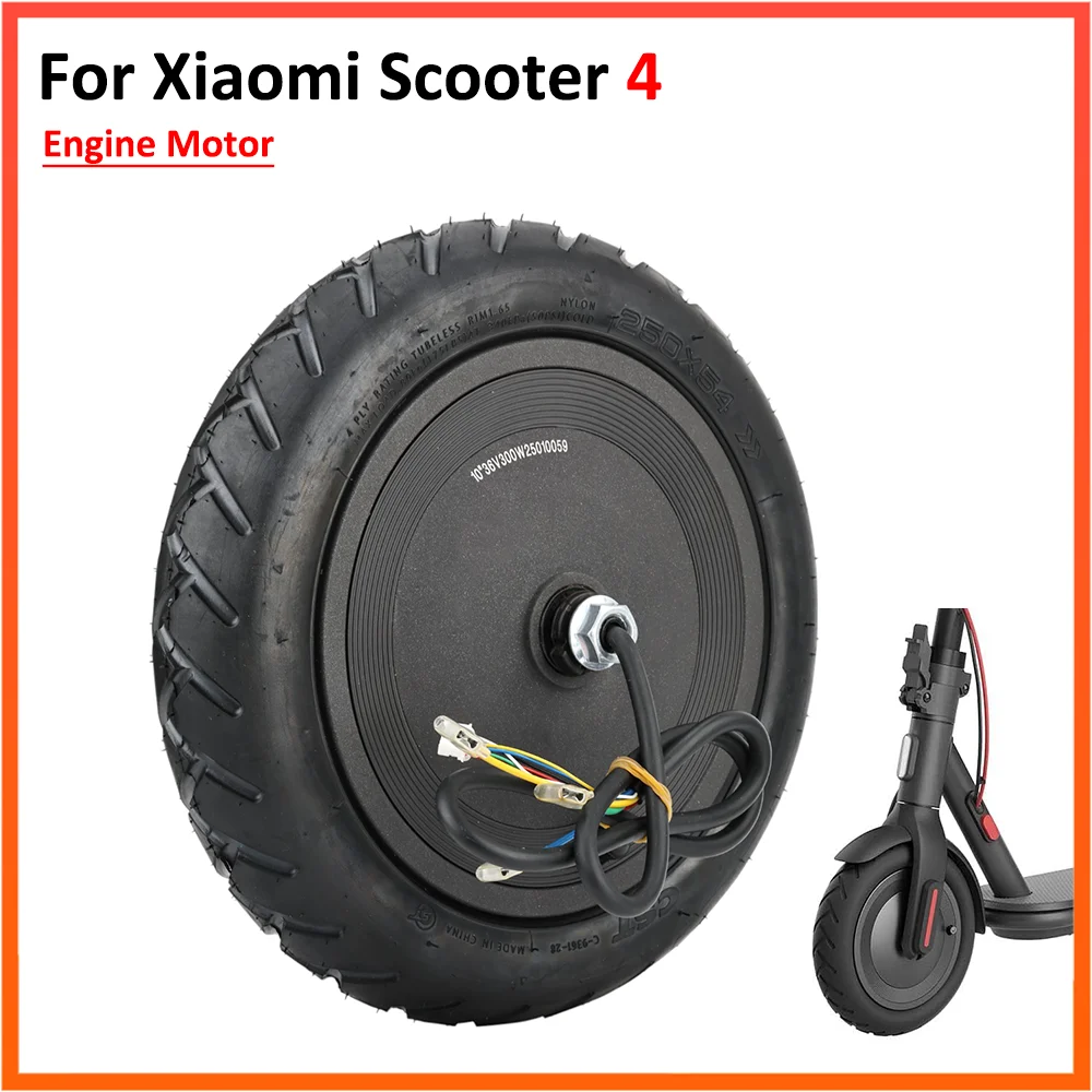 Motor For Xiaomi Electric Scooter 4 Engine 36V 300W 250x54 Vacuum Tubeless Tire Front Wheel 6Pin Cable Parts
Motor For Xiaomi Electric Scooter 4 Engine 36V 300W 250x54 Vacuum Tubeless Tire Front Wheel 6Pin Cable Parts