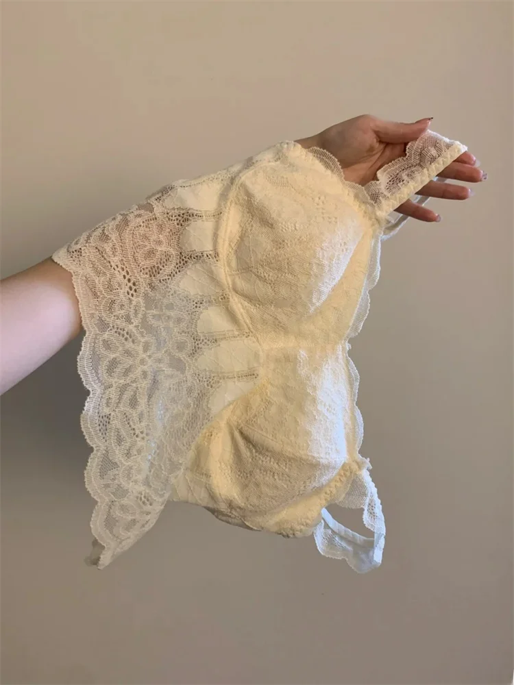 Pure Desire Spicy Lace Strap Vest Women's Summer New Style with Chest Pad Beautiful Backless Sleeveless Top
Pure Desire Spicy Lace Strap Vest Women's Summer New Style with Chest Pad Beautiful Backless Sleeveless Top