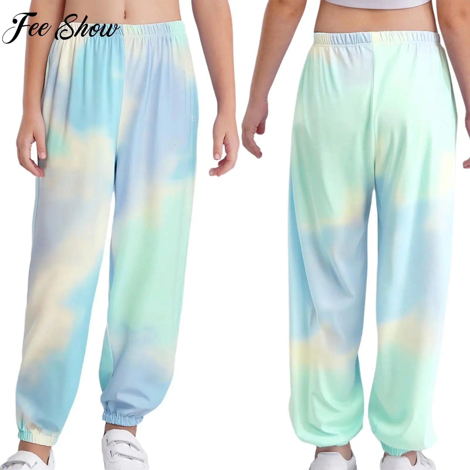 Girls Sports Workout Beach Clothing Kids Fashion Tie-Dye Printed Athletic Pants Child Elastic Waistband Quick-Drying Sweatpants
Girls Sports Workout Beach Clothing Kids Fashion Tie-Dye Printed Athletic Pants Child Elastic Waistband Quick-Drying Sweatpants