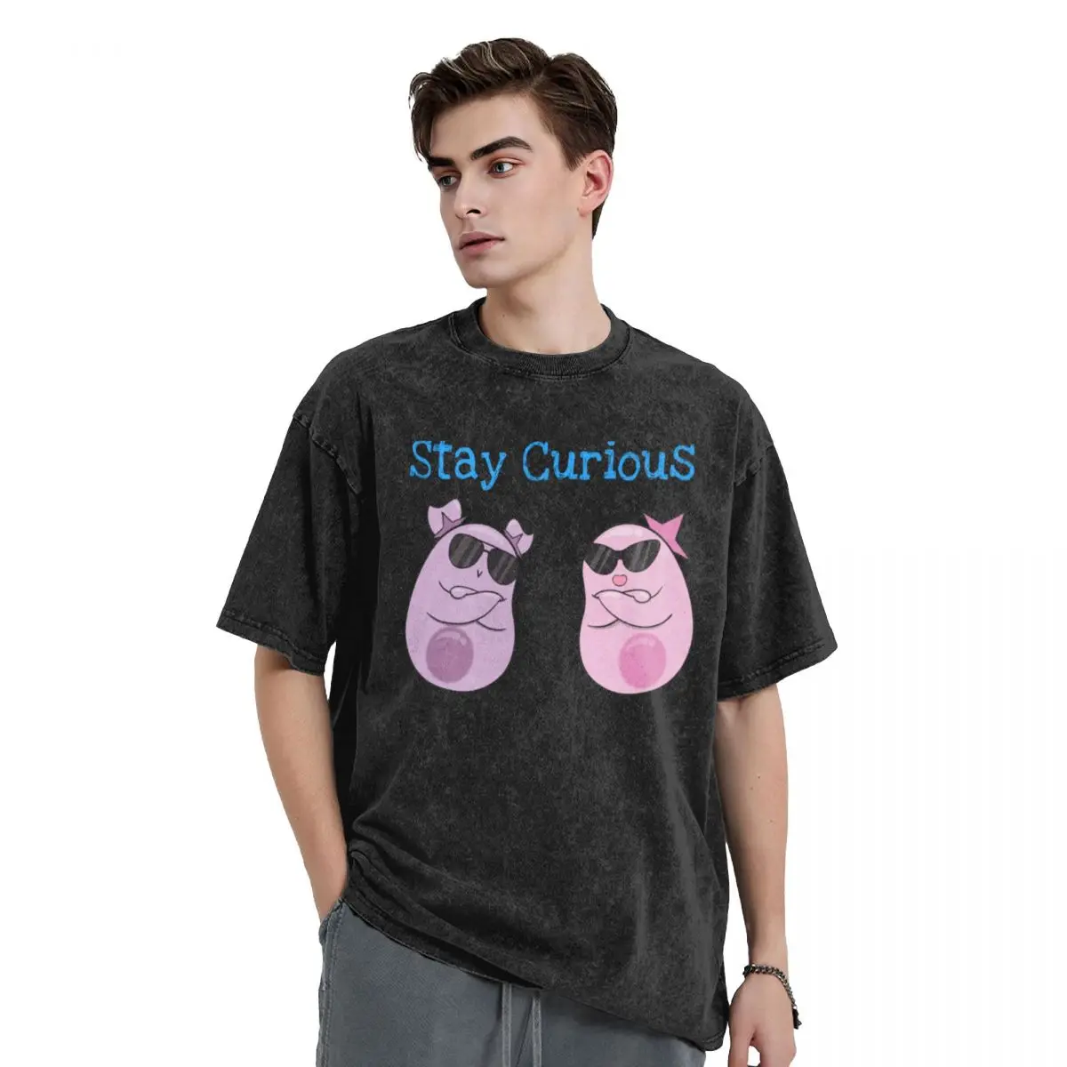 Stay Curious! with the Amoeba Sisters T-Shirt anime stuff for a boy cotton graphic tees men clothings
Stay Curious! with the Amoeba Sisters T-Shirt anime stuff for a boy cotton graphic tees men clothings